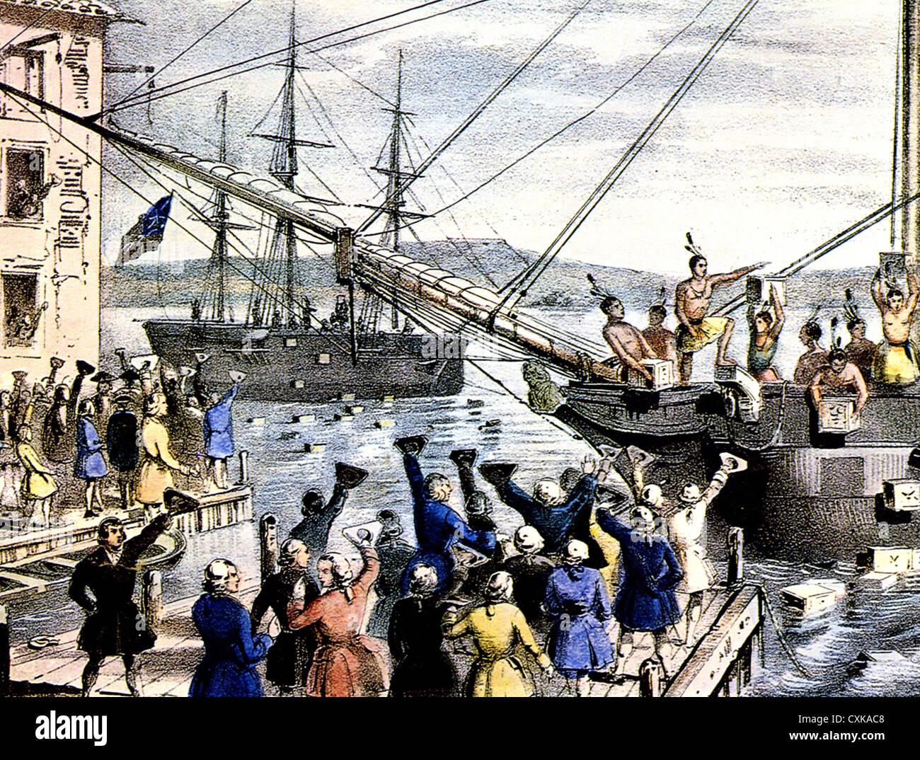 Wat Gebeurde Er Tijdens De Boston Tea Party