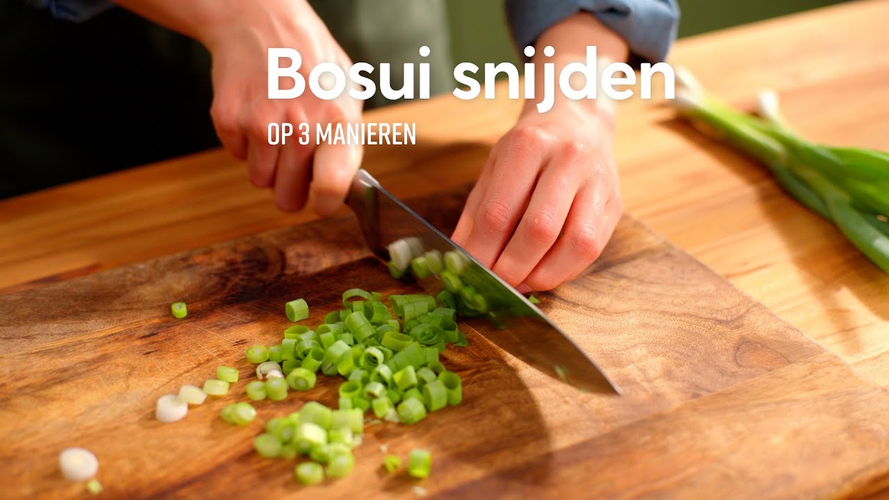 Bosui (lente-ui) snijden | How to | Allerhande - YouTube - Hoe Lang Brood Afkoelen Voor Snijden