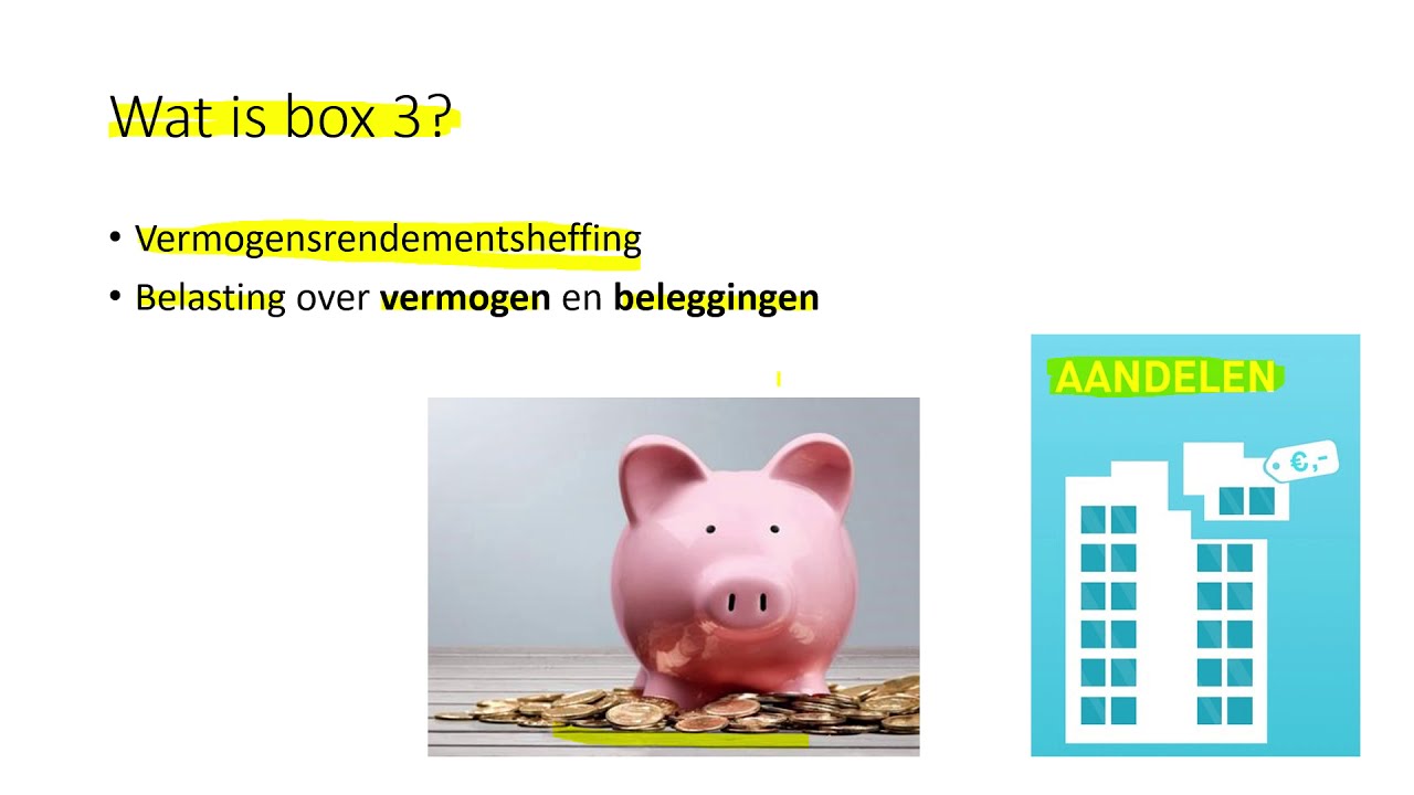 Box 3 Belasting Heffingsvrij Vermogen