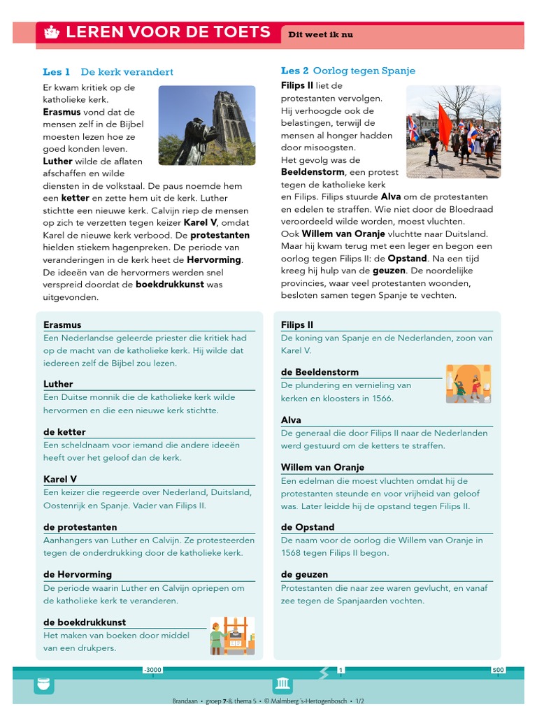 Brandaan Leren Voor de Toets Thema 5 | PDF - Brandaan Groep 5 Toets Oefenen