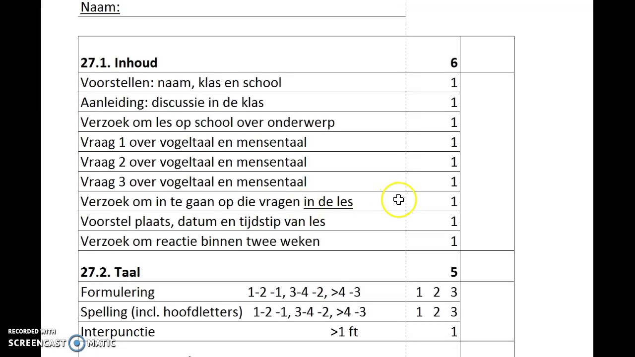 Brief/e-mail examen Nederlands vmbo - YouTube - Hoe Schrijf Je Een Mail Nederlands Examen