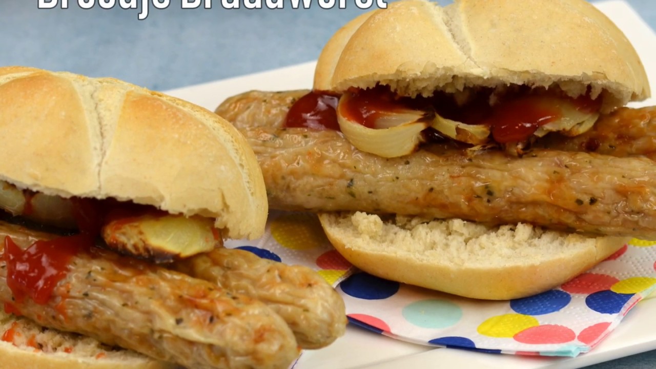 Broodje braadworst uit de Airfryer - YouTube - Broodje Met Gat In Het Midden
