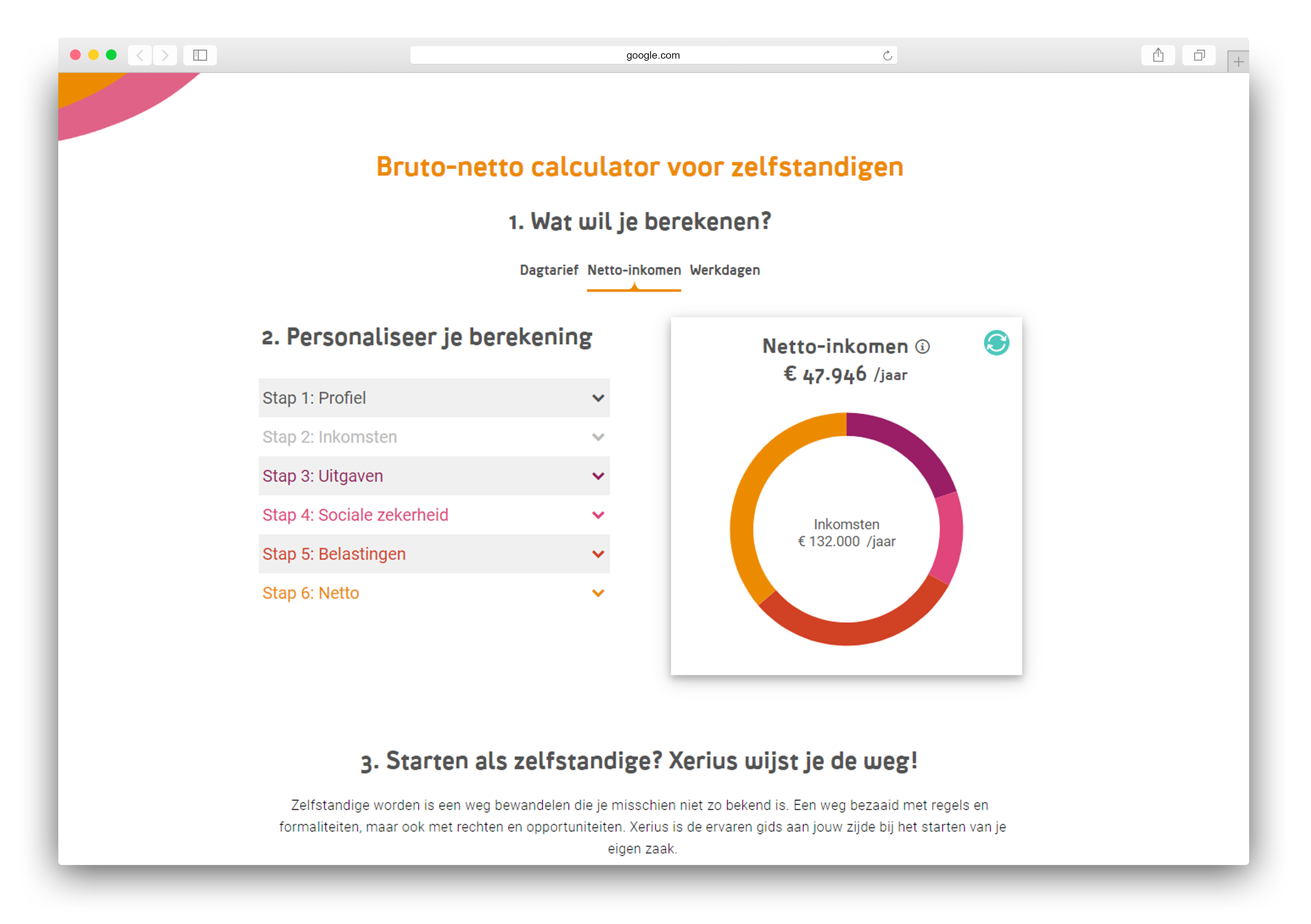 Bruto-netto calculator voor zelfstandigen - Xerius - Krijg Je Bruto Of Netto Op Je Rekening