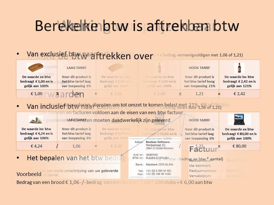 BTW aangifte doen - de btw berekenen - YouTube - Btw Uit Een Bedrag Halen