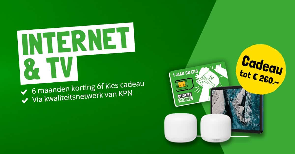 Budget Alles-in-1 Glasvezel Internet - Vergelijkprovidersnel.nl - Budget Alles In 1 Glasvezel
