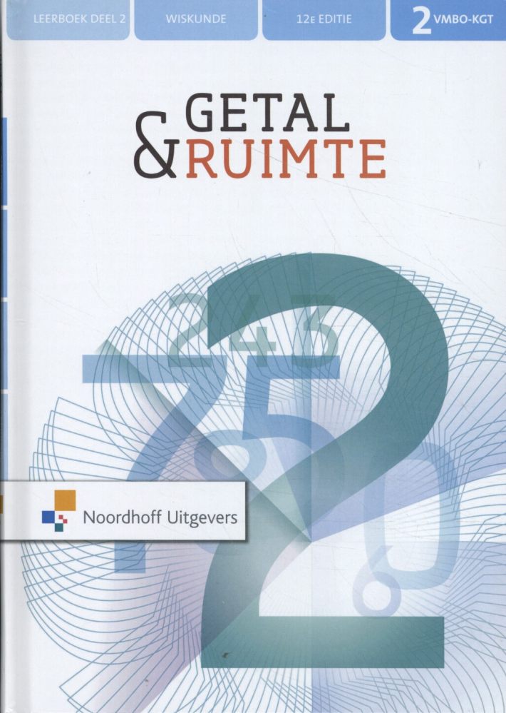 Bureau ISBN - Getal & Ruimte | 2 vmbo- kgt | leerboek - Getal En Ruimte 2 Vmbo Kgt Deel 1 Antwoorden