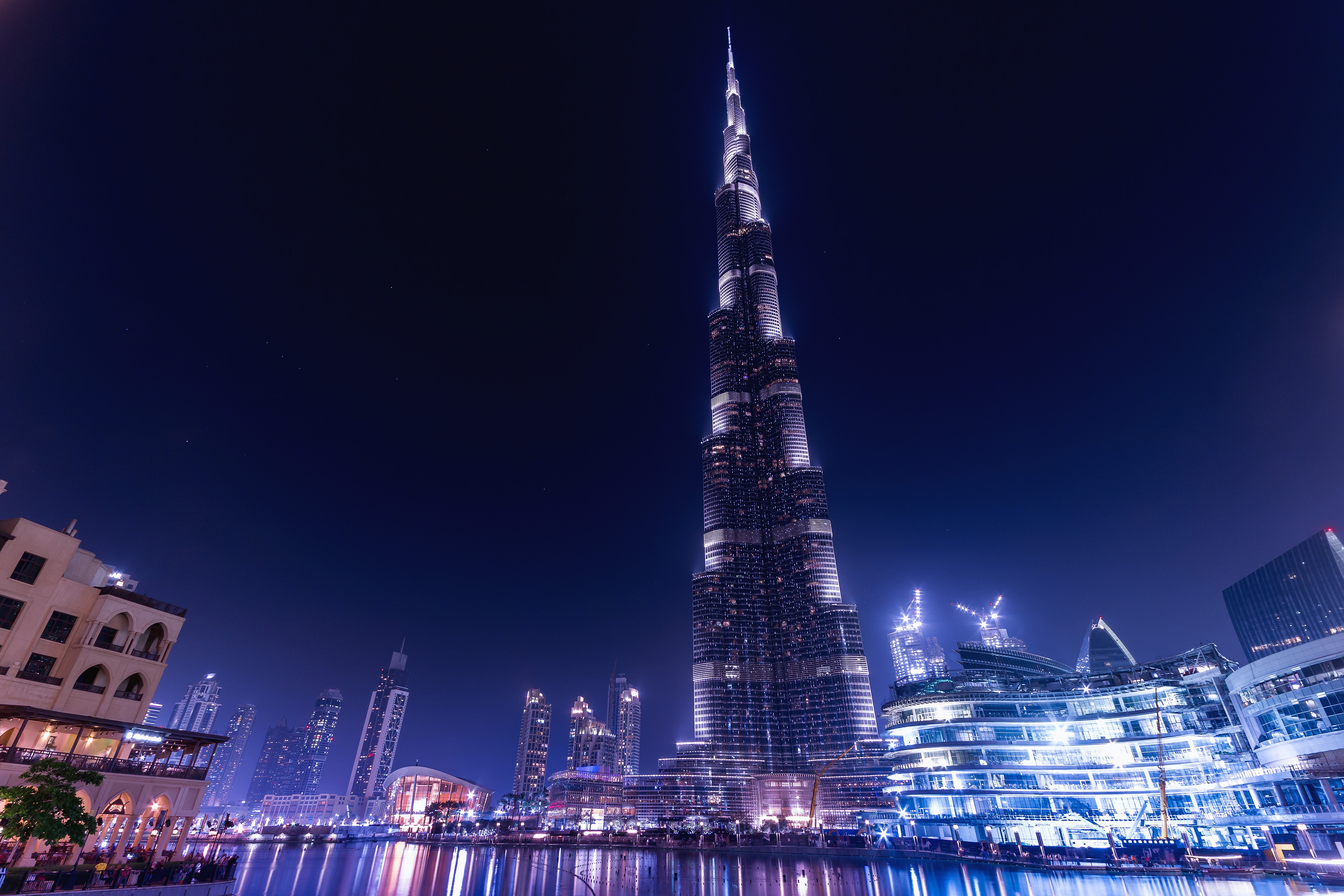 Burj Khalifa Dubai Night, HD World, 4k Wallpapers, Images, Backgrounds - Tower In Dubai The Burj Khalifa