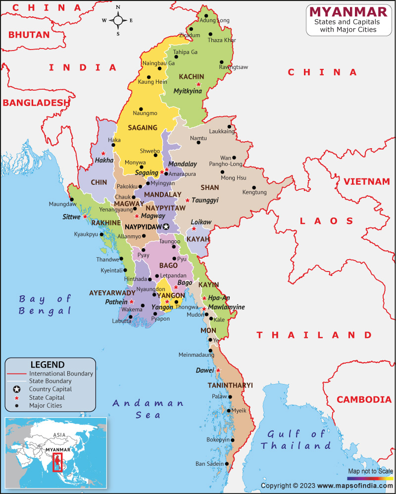 Wat Is De Hoofdstad Van Myanmar