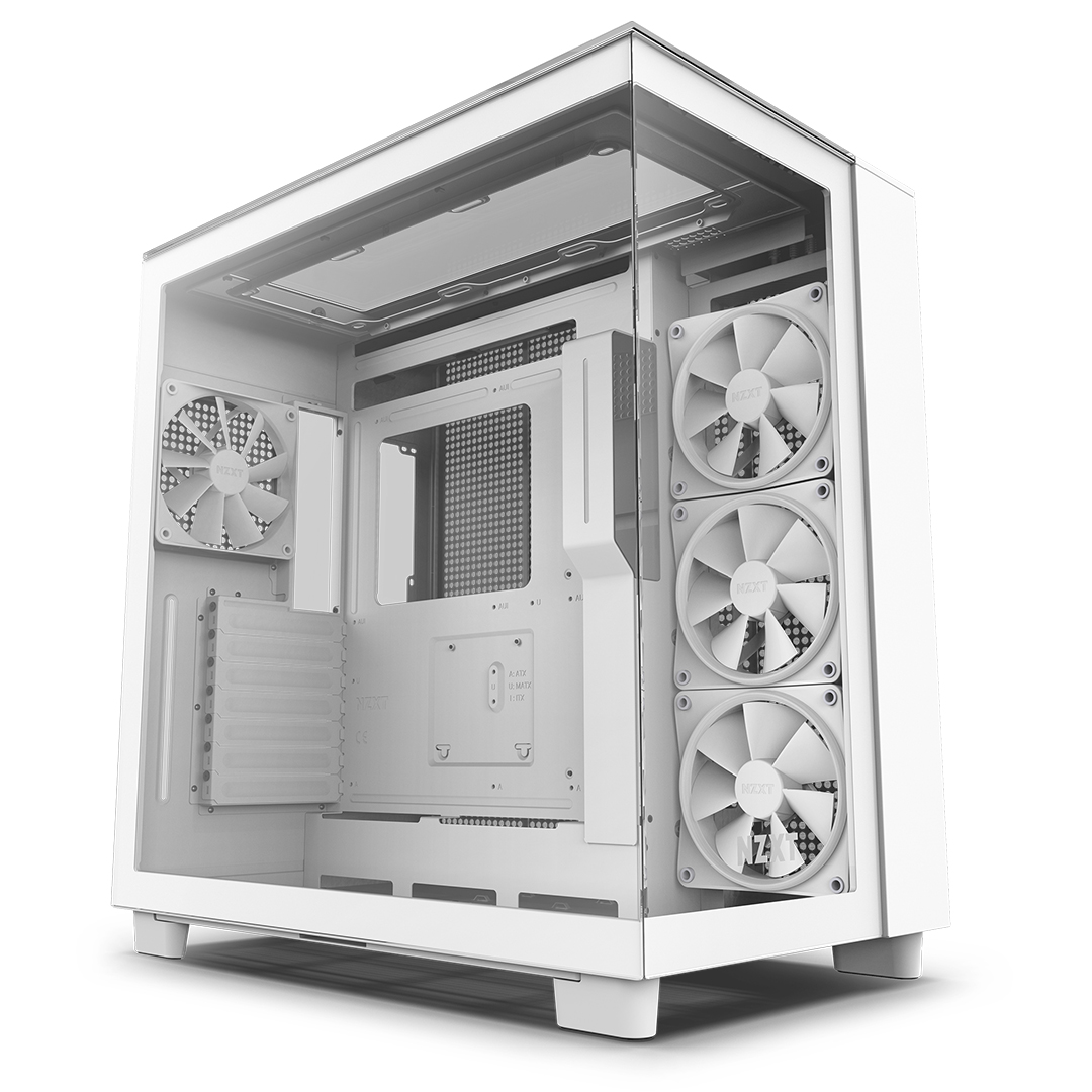 Buy NZXT H9 Elite Edition ATX Mid Tower Case White [CM-H91EW-01] | PC - Case Series And Case Report