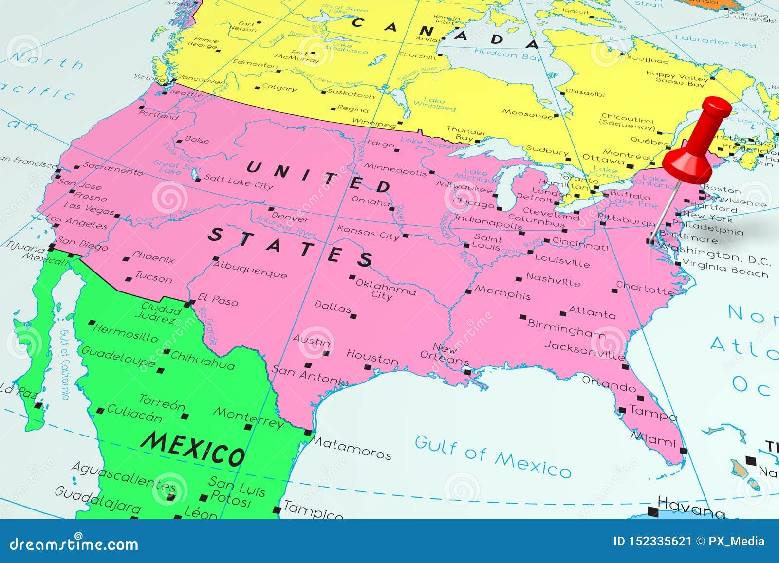 C Map Usa – Topographic Map of Usa with States - Wat Is De Hoofdstad Van De Verenigde Staten