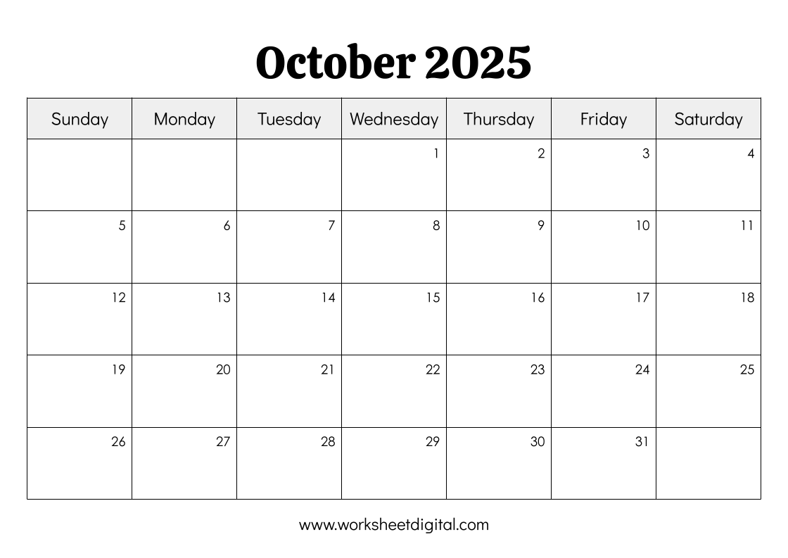 Calendar October 2025: Download and Organize Your Day - Maandag 21 Oktober 2025