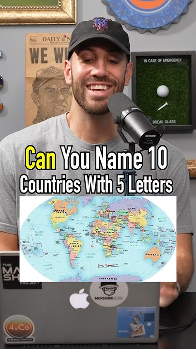 Can You Name 10 Countries With 5 Letters? He Was So Random! #fyp # - Plaats In Wit Rusland 5 Letters