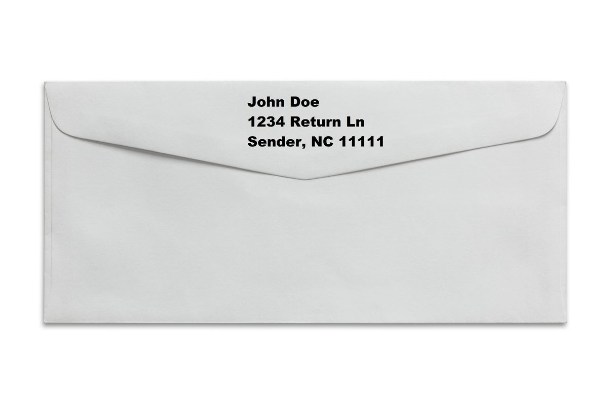 The Back Of An Envelope
