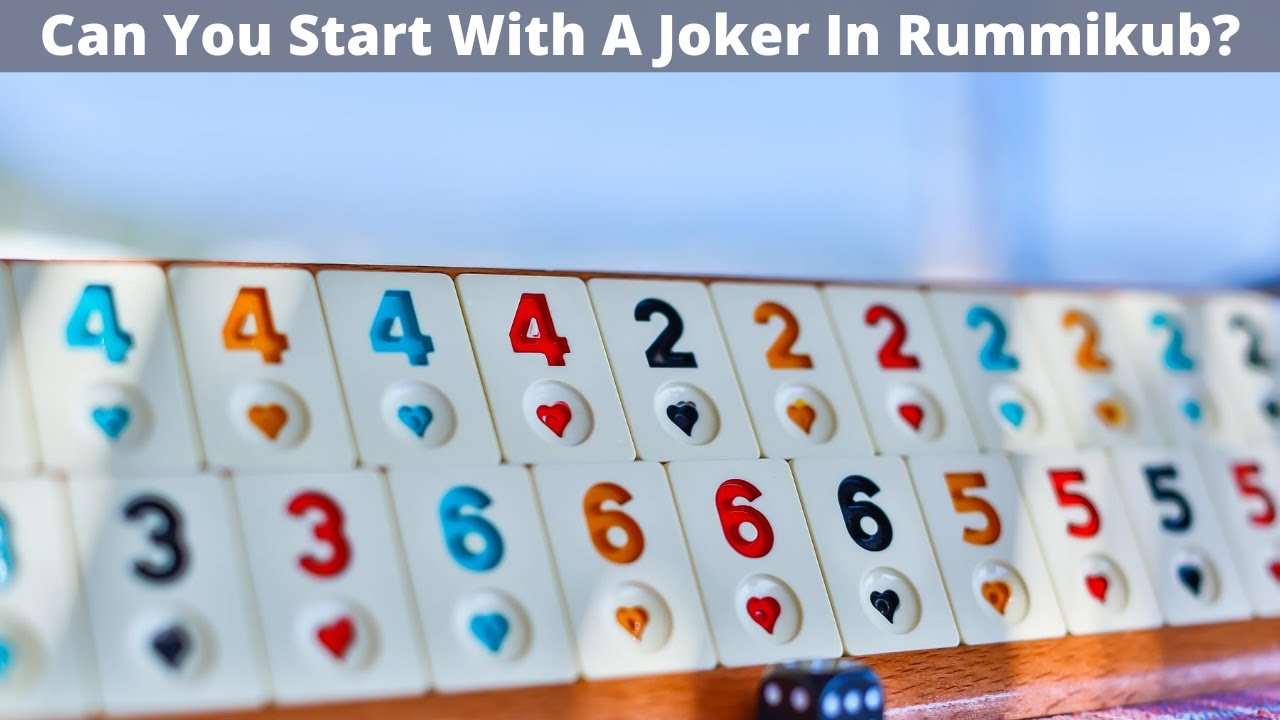 Can You Start With A Joker In Rummikub? - YouTube - Hoeveel Stenen Moet Je Pakken Bij Rummikub