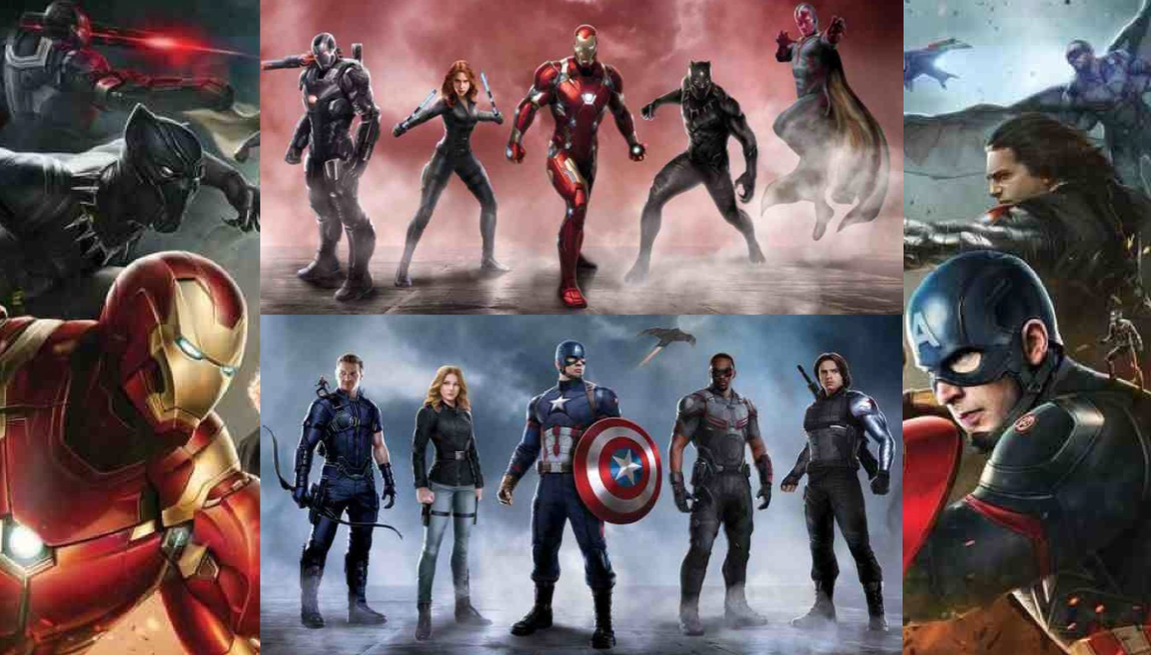 captain america civil war teams | FLI - Captain America Civil War Captain America
