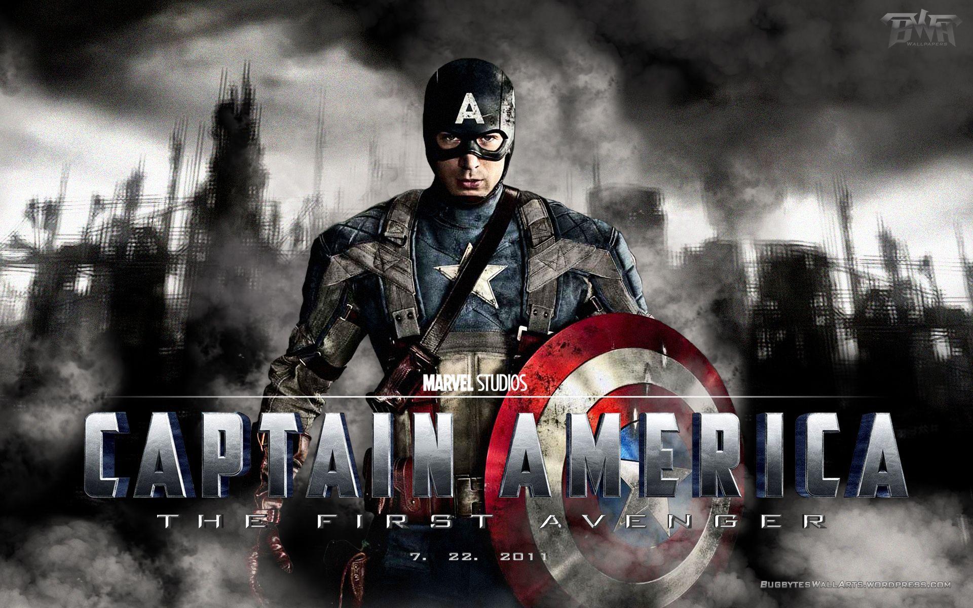 Captain America: The First Avenger Wallpapers - Wallpaper Cave - Captain America The First Avenger Film
