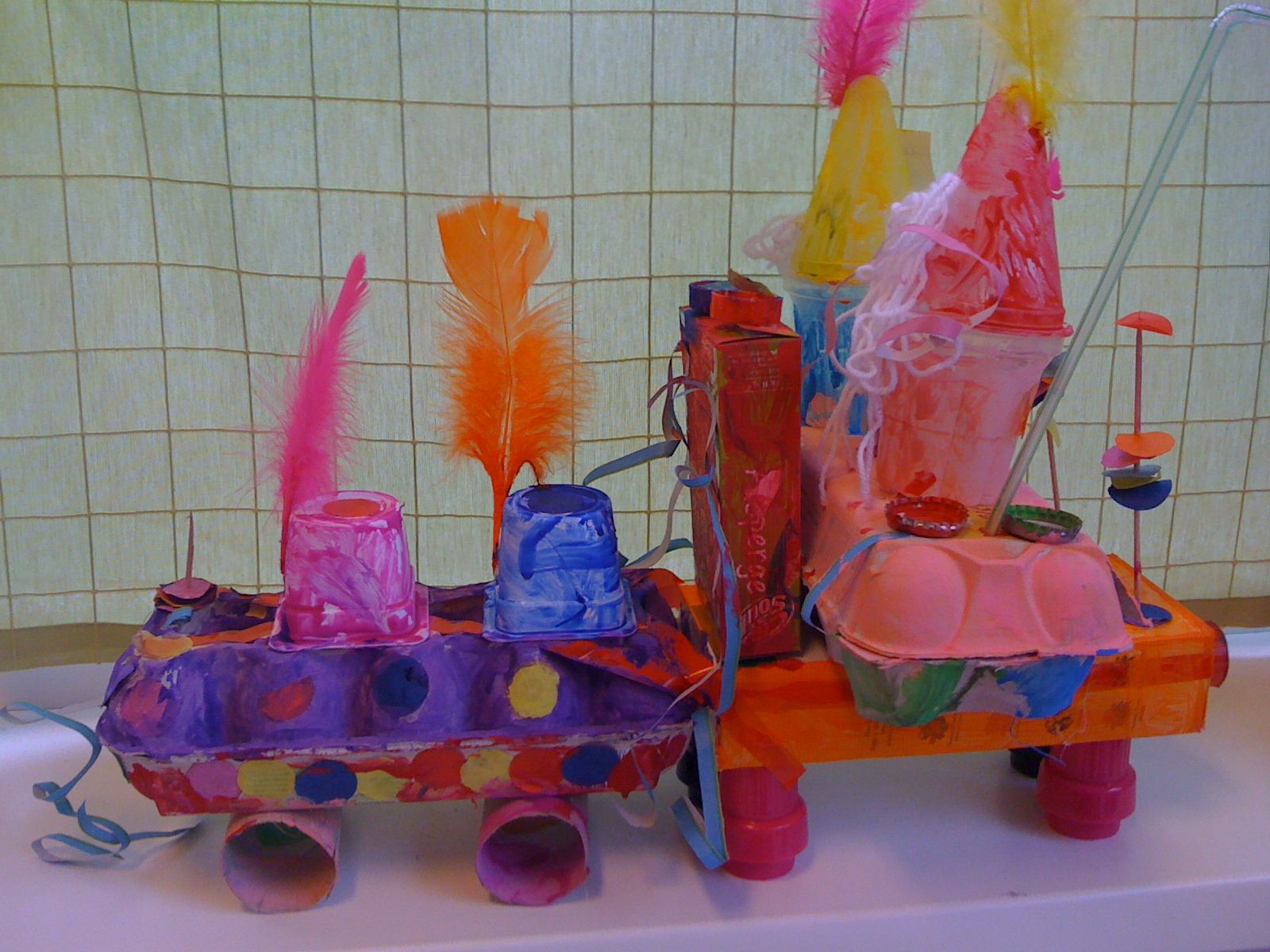 Carnavalswagen maken | Knutselen carnaval groep 3, Knutselen carnaval - Hoe Bouw Je Een Carnavalswagen