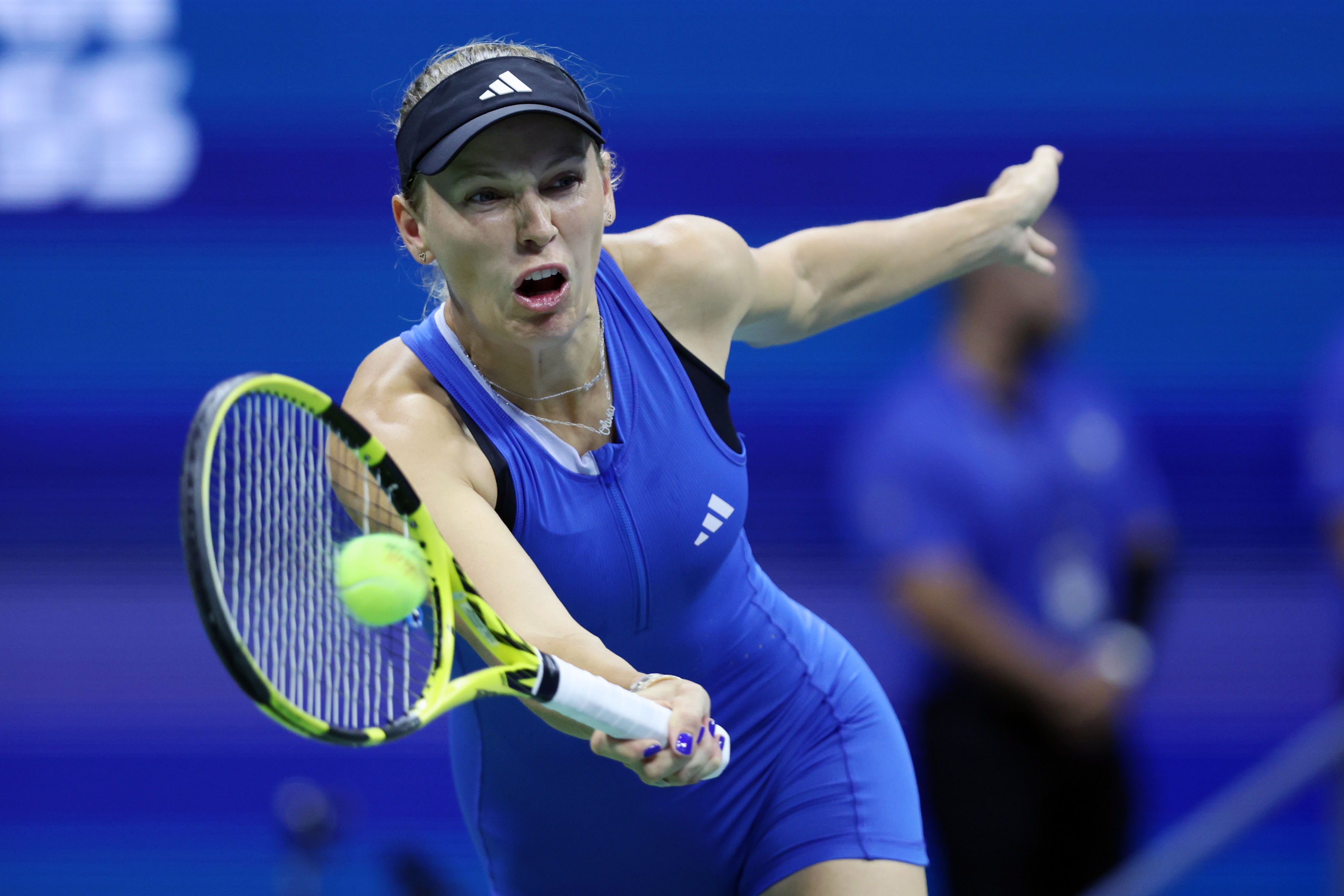 Caroline Wozniacki upsets Petra Kvitova to advance at US Open - Caroline Van Der Plas Ketting