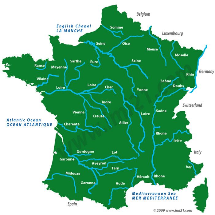 Franse Rivier En Departement 4 Letters