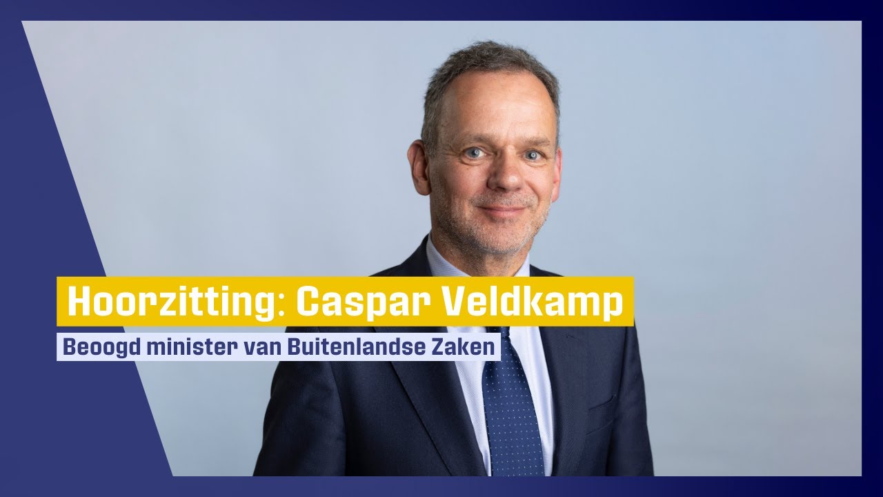 Caspar Veldkamp: Beoogd minister van Buitenlandse Zaken - YouTube - Minister Van Buitenlandse Zaken Van Nederland