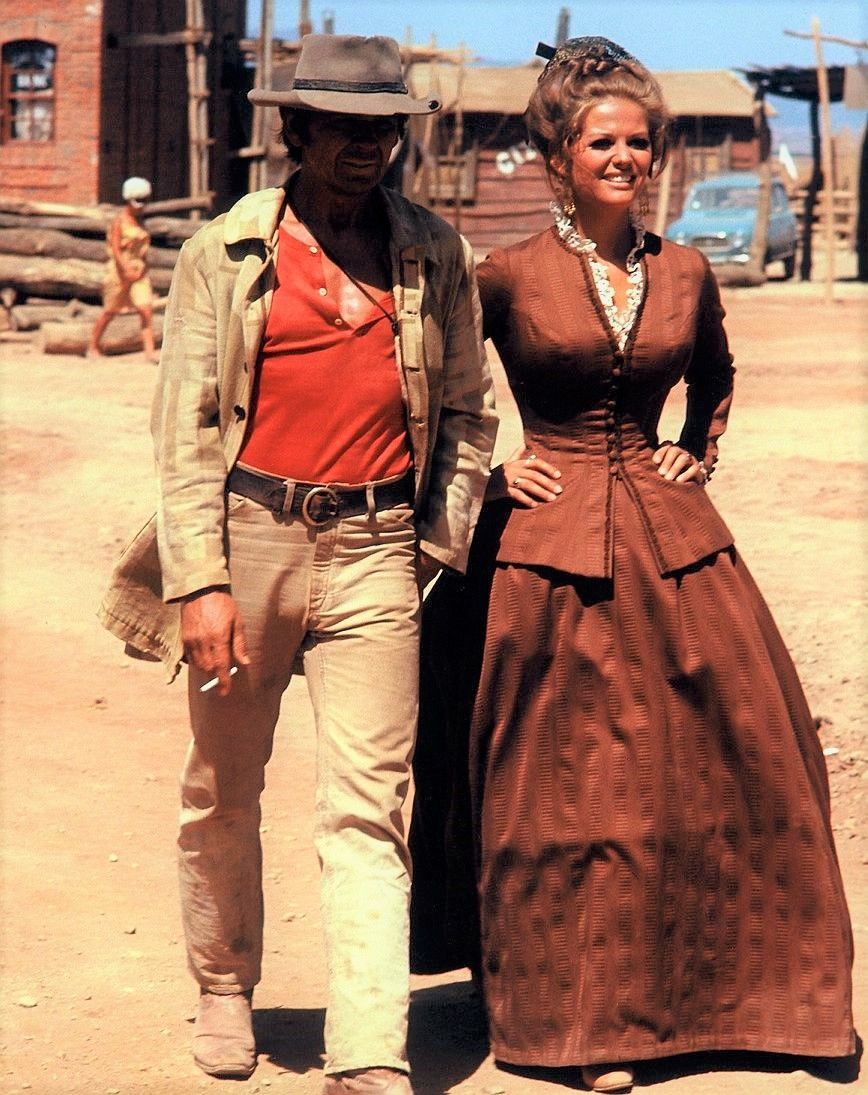 Charles Bronson and Claudia Cardinale - "Once Upon a Time in the West - Claudia Cardinale In Once Upon A Time In The West