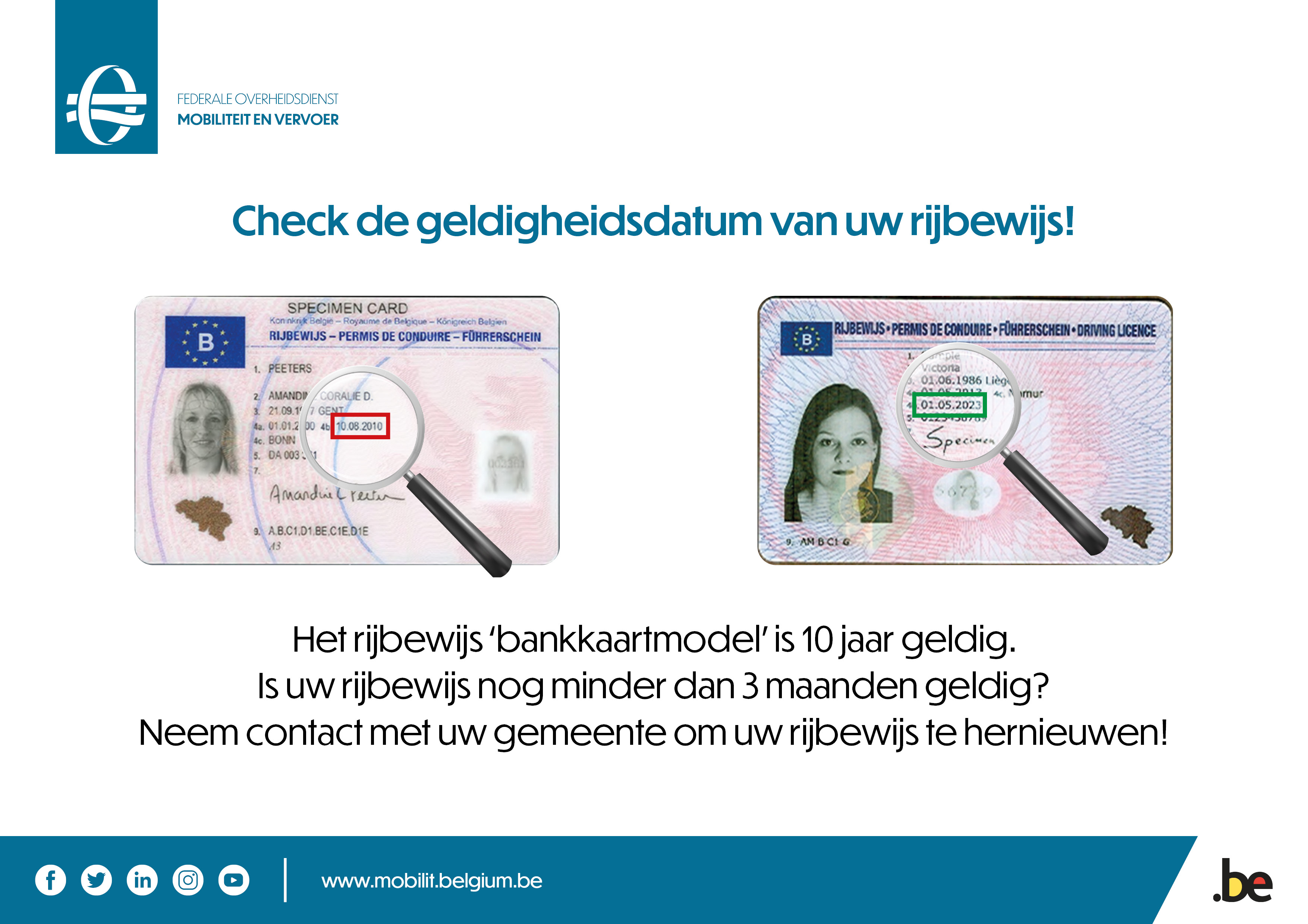 Check de geldigheidsdatum van uw rijbewijs - Hoe Lang Duurt Een Rijbewijs Halen