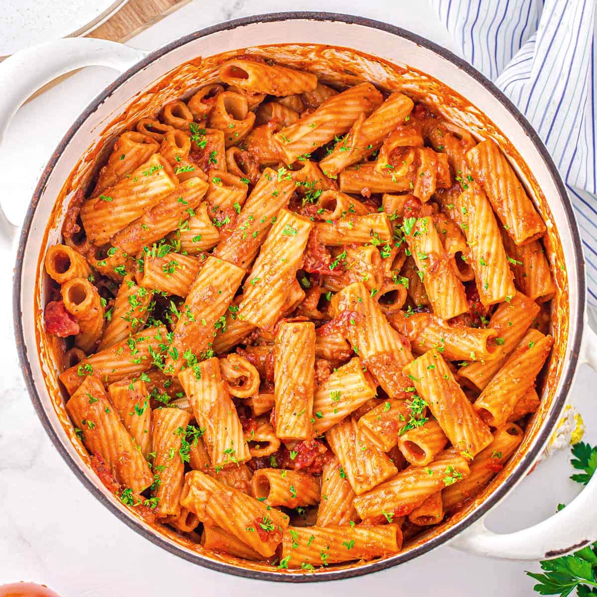 Pasta Met Zalm En Spinazie A La Creme
