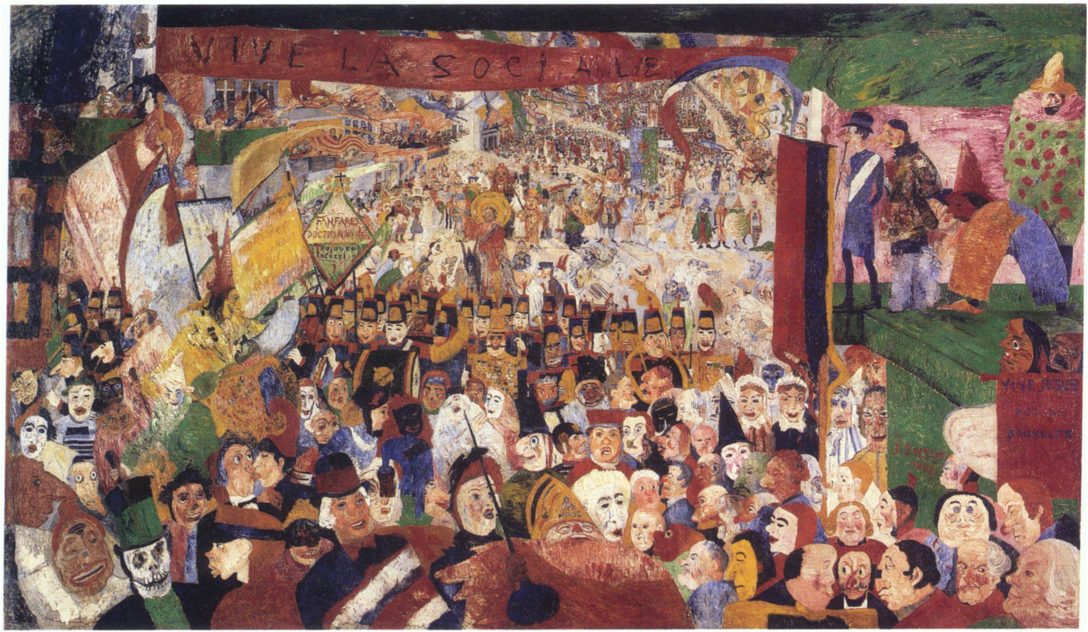 Christ's Entry Into Brussels in 1889 - Alchetron, the free social - Intrede Van Christus In Brussel