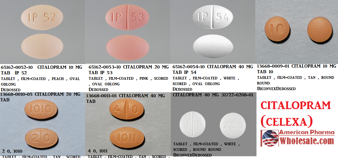 Citalopram 20mg Tab 100 by Cadista Pharma - Citalopram Bij Angst En Paniek