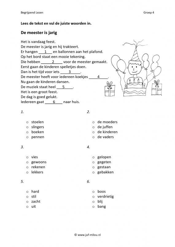 Cito - begrijpend lezen - gatentekst - Gatentekst 04 Expectativas De La - Begrijpend Lezen Groep 8 Cito Oefenen