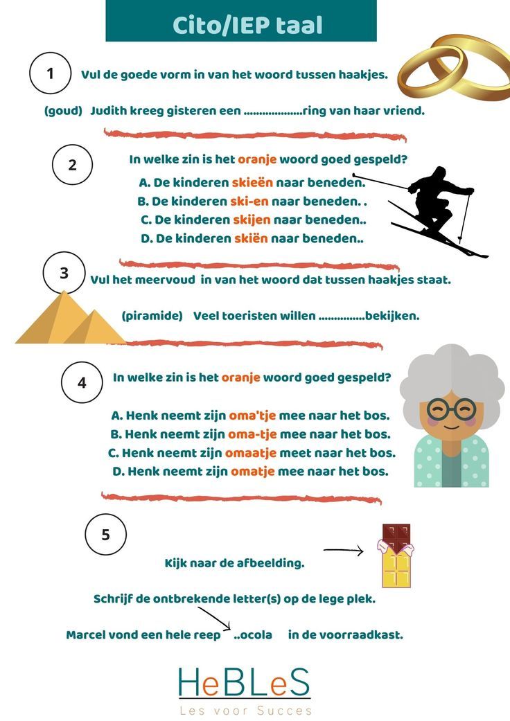 Cito oefeningen - Rekenen - Taal - Begrijpend lezen - HeBLeS - Begrijpend Lezen Oefenen Cito Groep 7