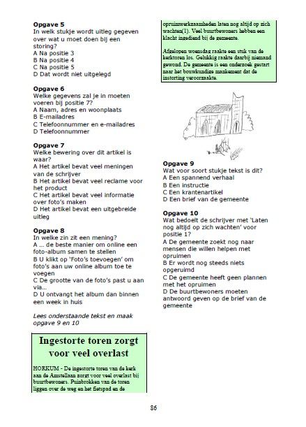 Cito-toets oefenen met professioneel oefenmateriaal | Begrijpend lezen - Cito Begrijpend Lezen Groep 4