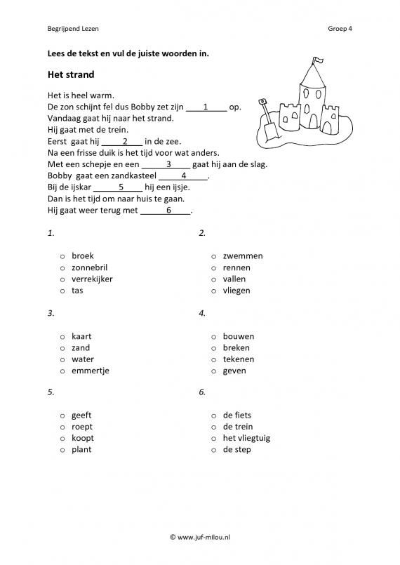 Cito Begrijpend Lezen Oefenen Groep 7