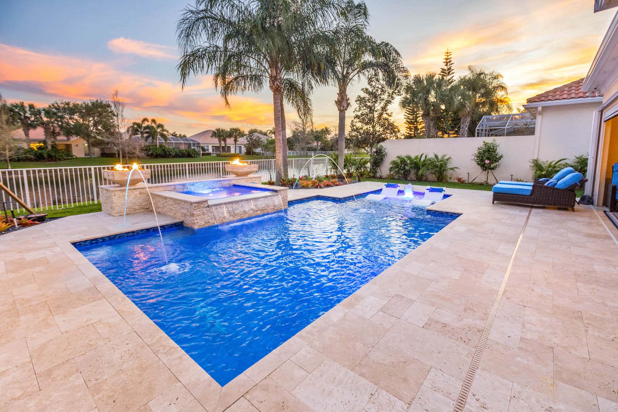 Classic and Straight Line Pool Designs | Van Kirk Pools - Pools Voetbalelftal - Nederlands Elftal Wedstrijden