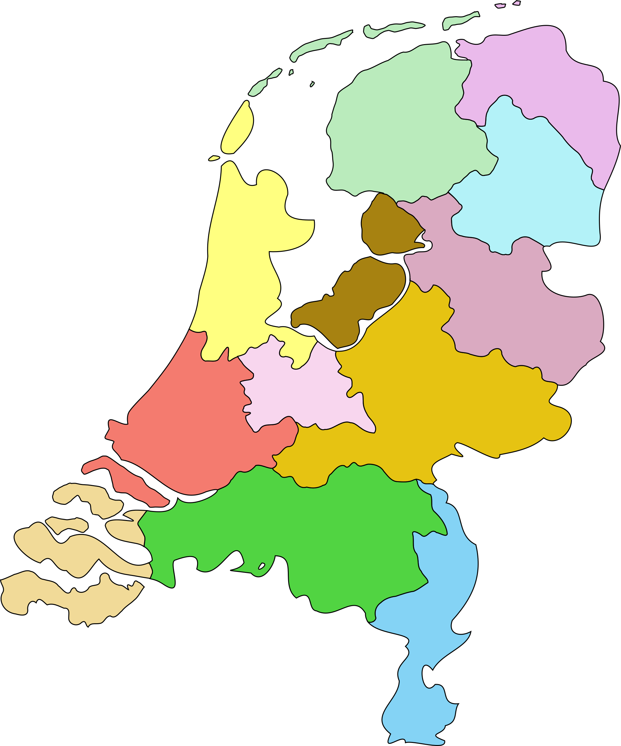 Clipart - Nederland - Nederland Wat Is Er Gaande