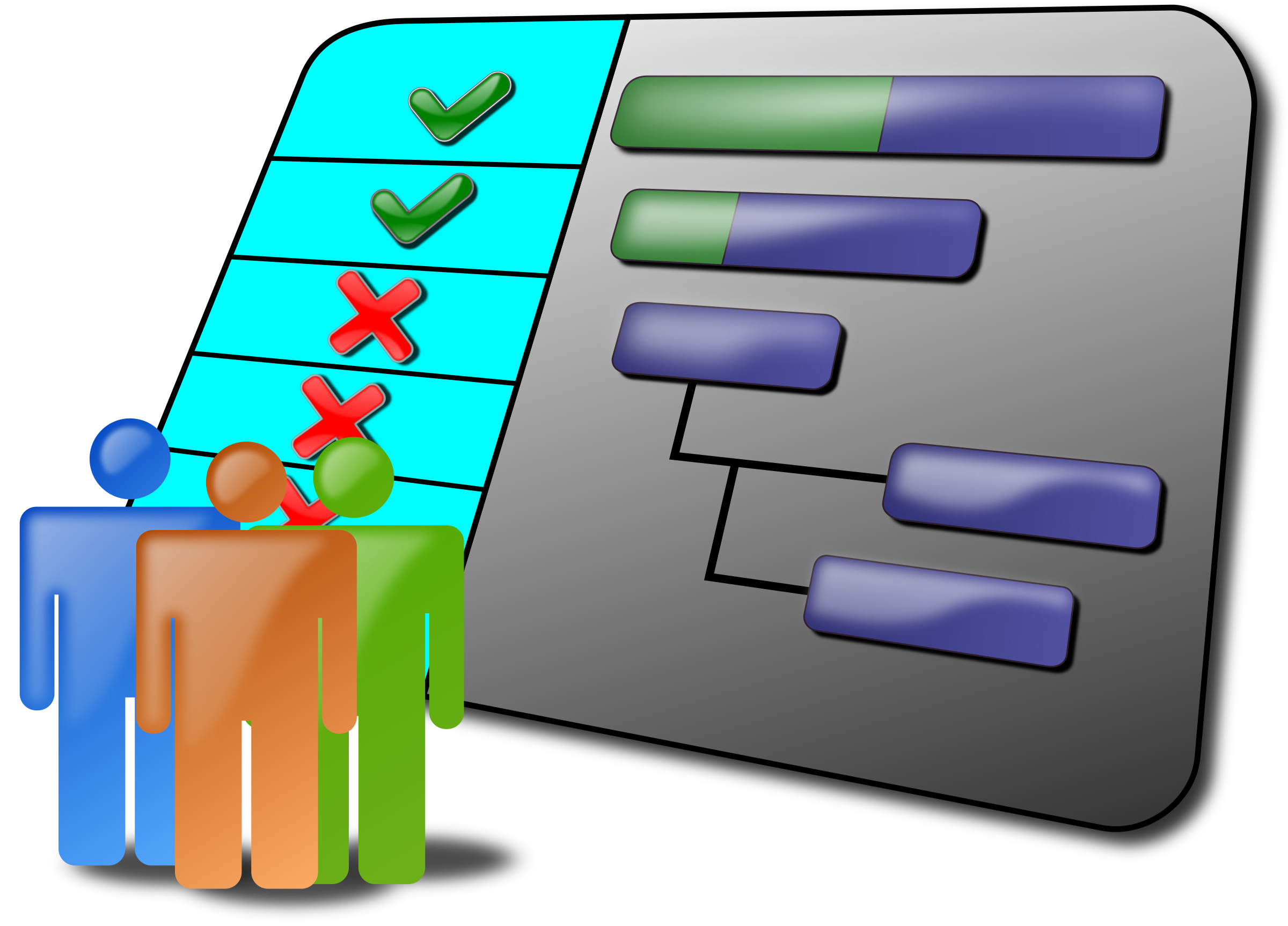Clipart - Project Schedule - Project Management A Practical Approach