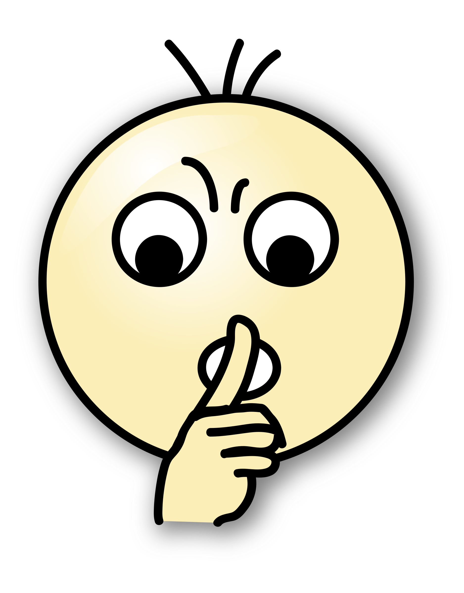 Clipart - Pssst! - Pssst Ik Vind Je Leuk