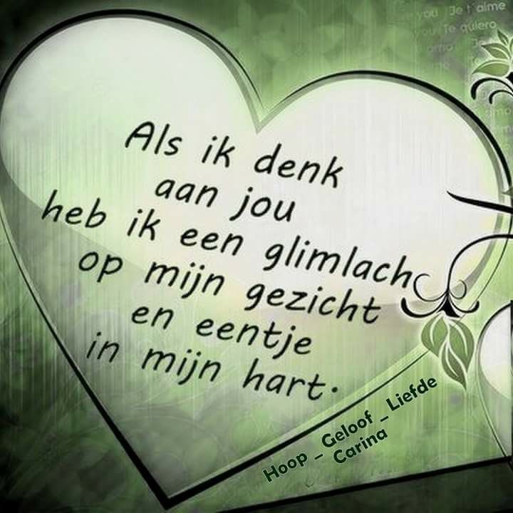 Liefde Ik Denk Aan Jou Lieverd