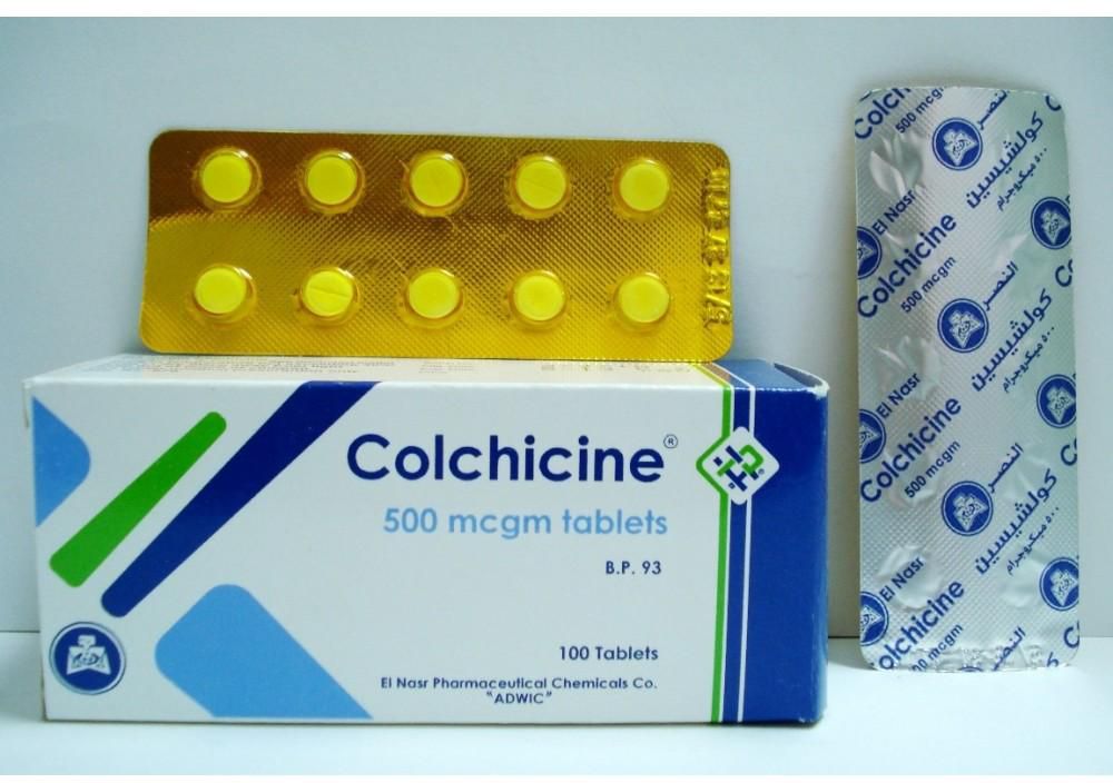 Colchicine 0.5gm Tablets - Rosheta - Colchicine En Diclofenac Samen Innemen