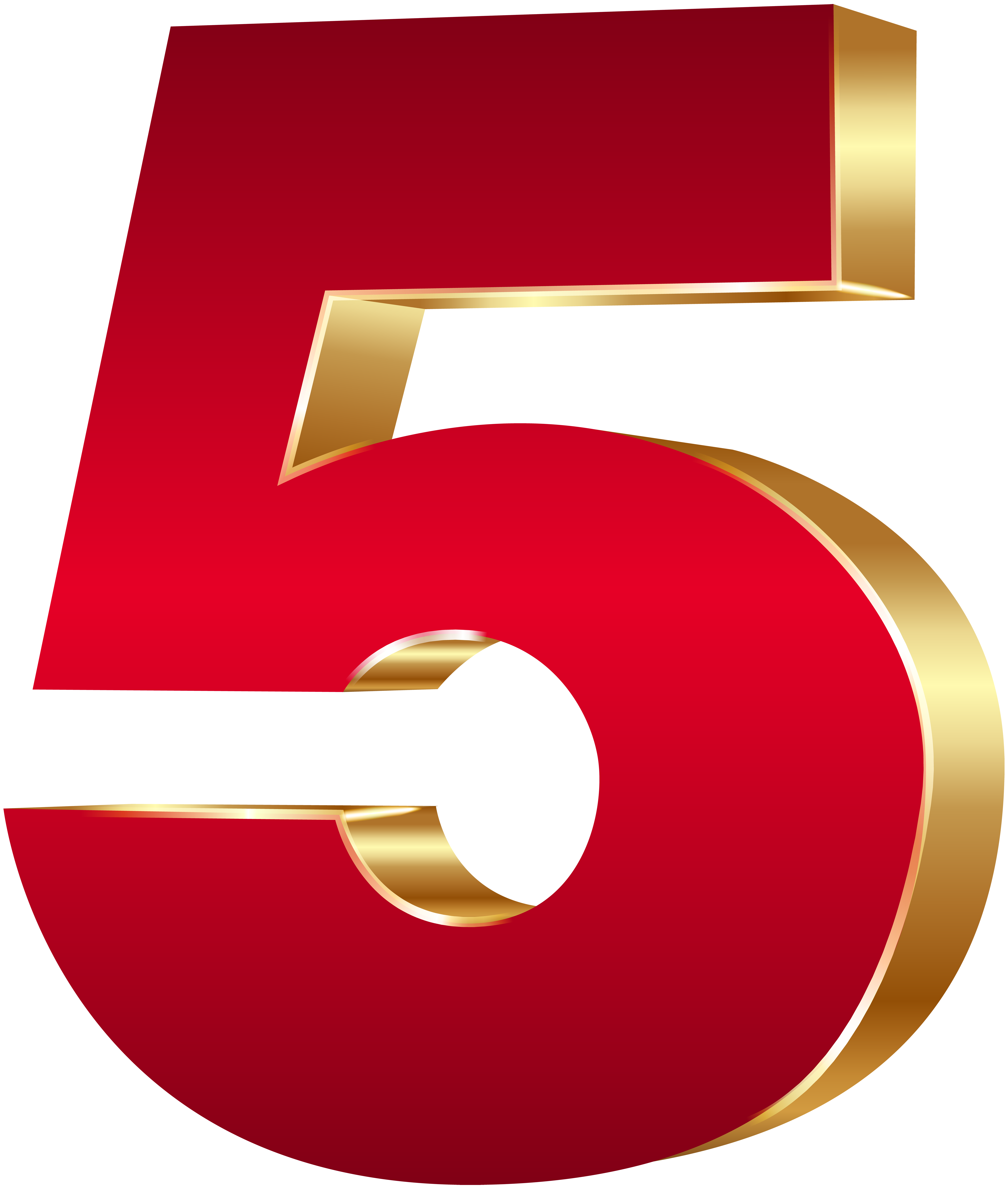 Colorful 3d Number 5 Transparent Png Svg Vector File - vrogue.co - 5 Letter Woord Met Veel Klinkers