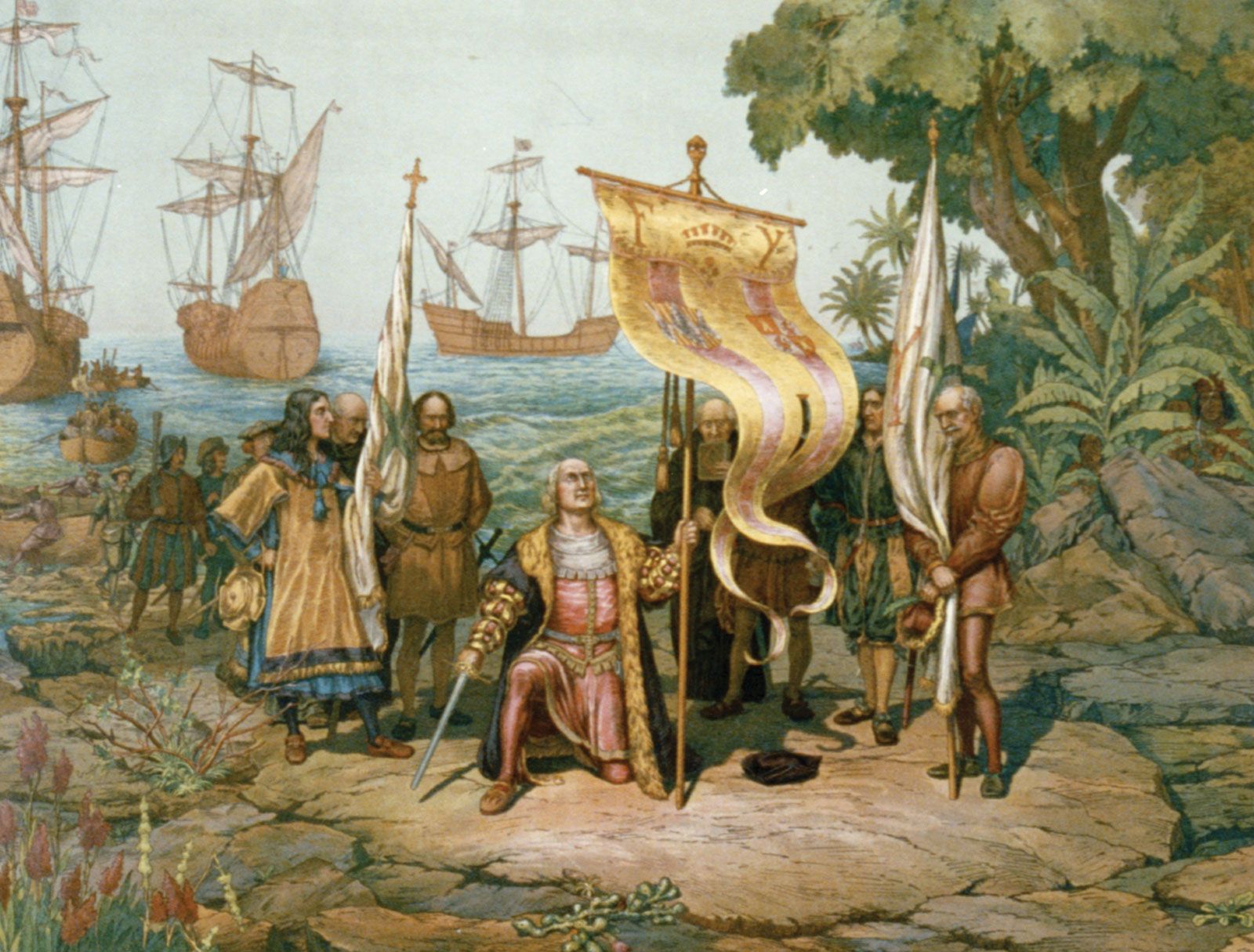 Columbus Day | Britannica - Waar Kwam Columbus Aan Land