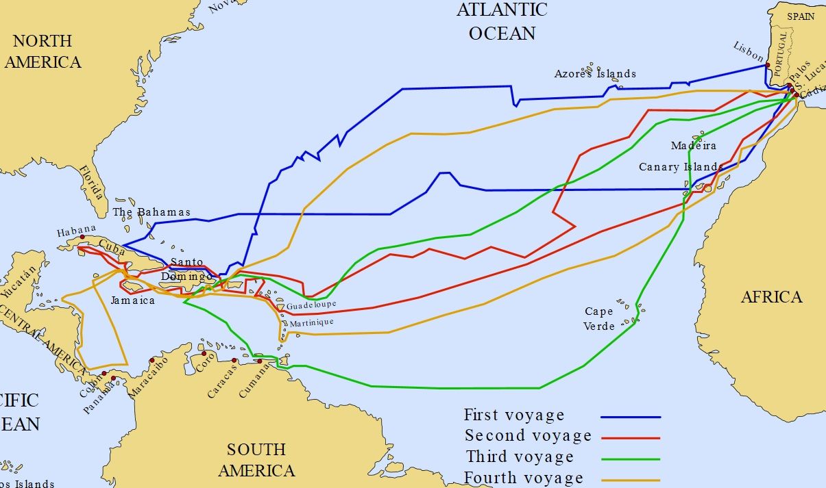 columbus reis - Google zoeken | Columbus, Ocean, Canary island - Hij Vloog Als Eerste Over De Atlantische Oceaan