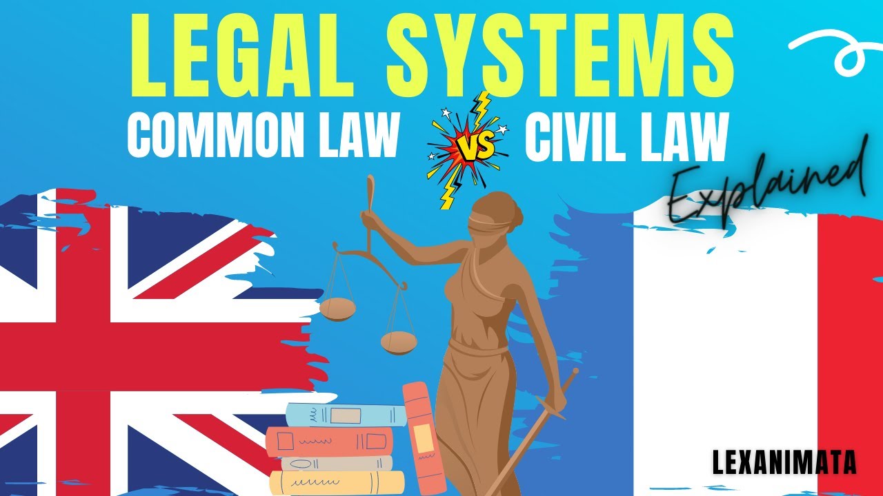 Common Law vs Civil Law, Legal Systems explained - YouTube - Common Law Or Civil Law