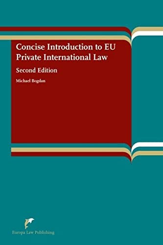 Concise Introduction To Eu Private International Law