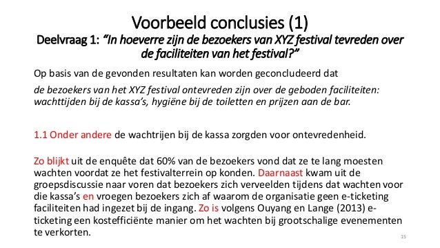 Conclusies & Aanbevelingen - Hoe Lang Moet Een Conclusie Zijn