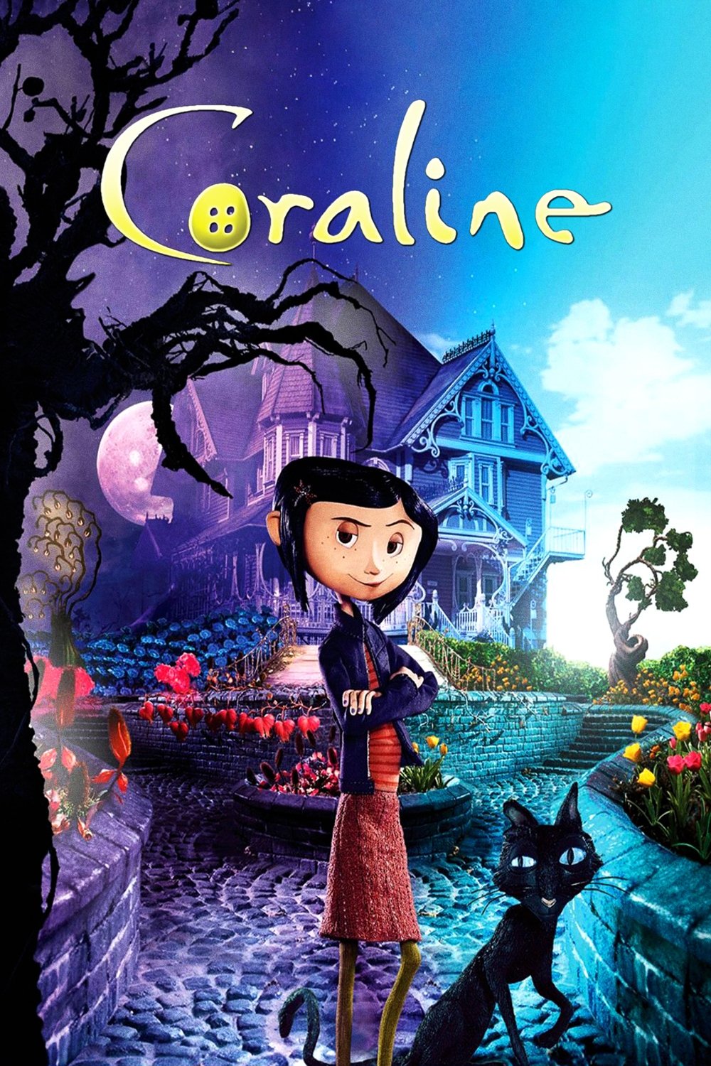 Coraline (2009) - Posters — The Movie Database (TMDB) - Coraline En De Geheime Deur Kijken