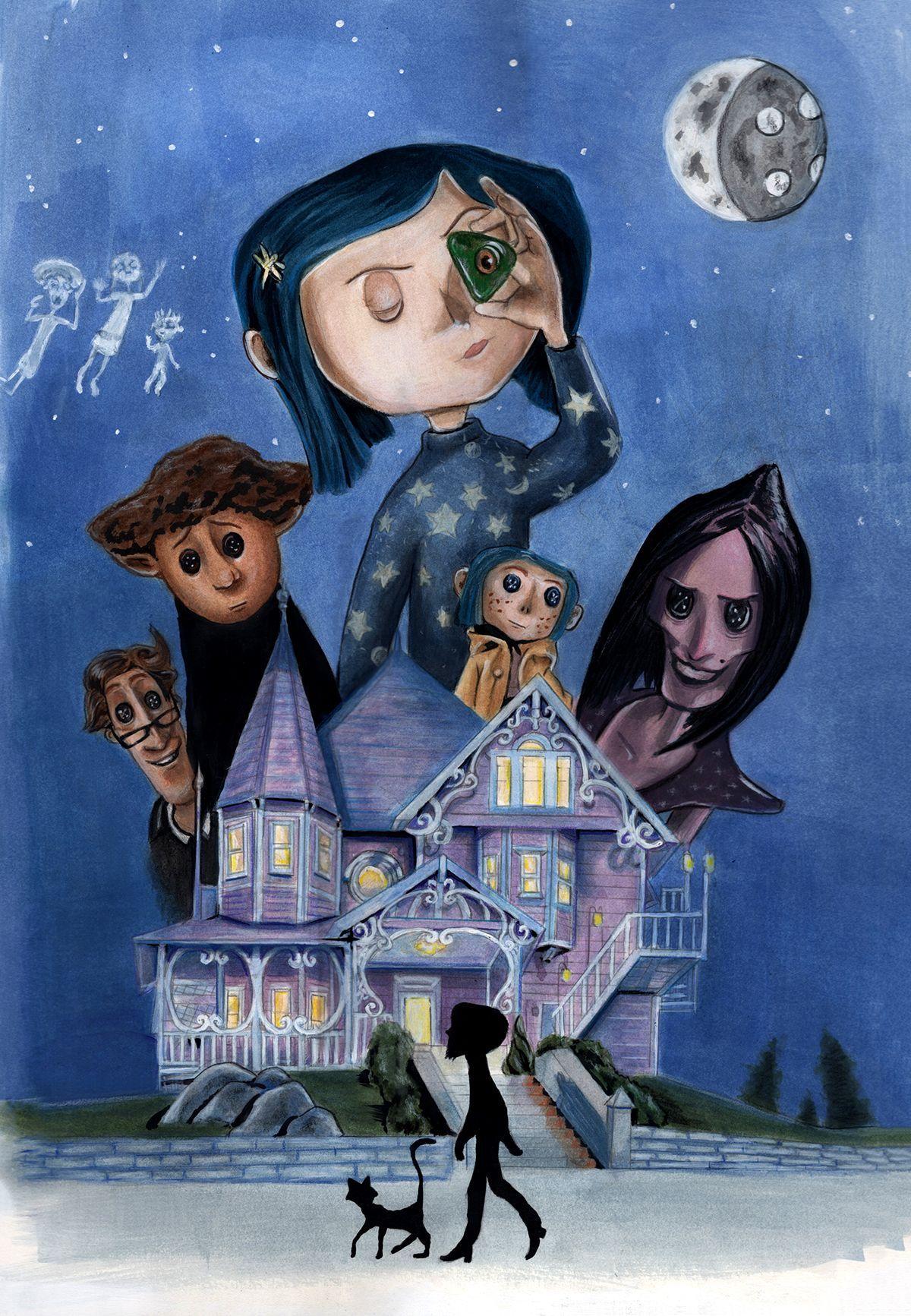 Coraline Wallpapers - Top Free Coraline Backgrounds - WallpaperAccess - Waar Staat De Film Coraline Op