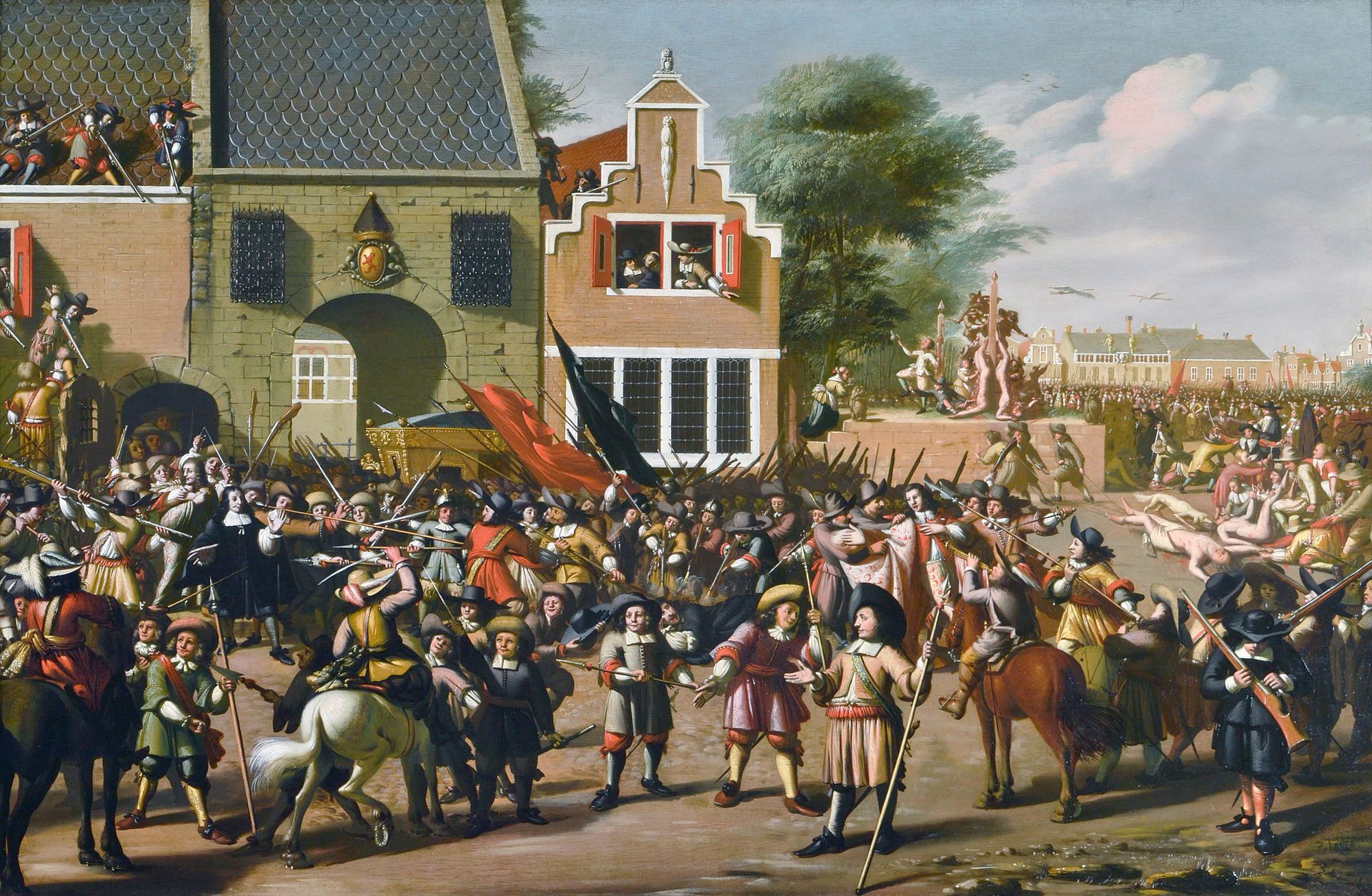 Cornelis de Witt - Wikipedia | Dutch republic, History, The hague - Wie Waren De Gebroeders De Witt