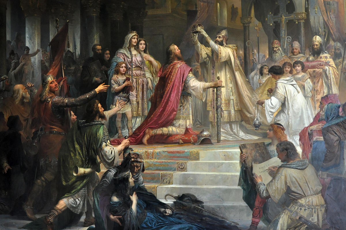 Coronation of Charlemagne – Never Was - In Welk Tijdperk Leefde Karel De Groot