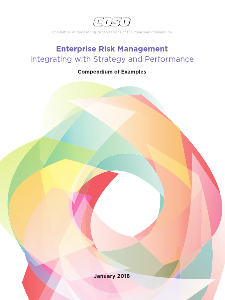 COSO ERM 2017 Compendium | PDF | Enterprise Risk Management | Risk - Coso Enterprise Risk Management 2017